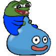 PepeSlime animated GIF emoji from OnlyGaming | Social & Chill
