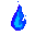 AnimatedBlueFire Discord Emoji