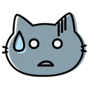 Cattoscared Discord Emoji