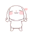 7086bunnyholdingearsdownwithhear