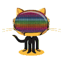 DaftPunk_Octocat Discord Emoji