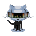 Octocat_DaftPunk Discord Emoji