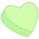 6555greencandyheart