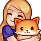 Fox Hug Discord Emoji