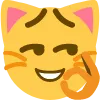 Cat Smirk cat_smirk Discord Emoji
