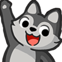 pW_wolfyHey Discord emoji
