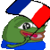 peepoFrench Discord emoji