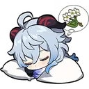 Ganyu_Sleep