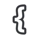 left_curly_brace Discord Emoji