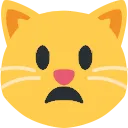 8205 Frowningcat Discord Emoji