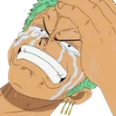 OPD_ZoroCrying Discord Emoji