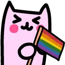 9718 Kittygayflag Discord Emoji