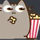 pusheen_popcorn_looking pusheen_popcorn_looking