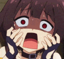 Konosuba Megumin Horrified Discord Emoji