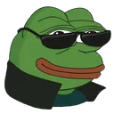 Pepe Sunglasses Discord Emoji