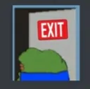 Pepe Exit pepe_exit Discord Emoji