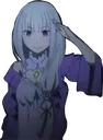 emilia_salute Discord Emoji