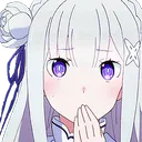 emilia_sim Discord Emoji