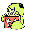 NessyPopcorn Discord emoji