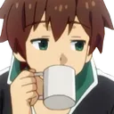 Kazuma Sip Discord Emoji