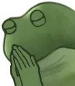 Froge Pray Discord Emoji