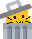 bin_cat Discord emoji