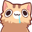 Cat Drool Discord Emoji
