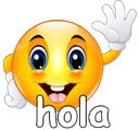 hola Discord emoji