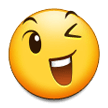 Winking_Samsung Discord emoji