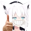 FubukiThumbsUp