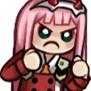 Zerotwo_Fight Discord Emoji