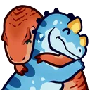 Dinohug Discord Emoji