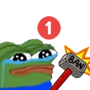 pepecryhammer Discord Emoji