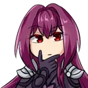 Scathach_Think Discord Emoji