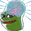 Pepe Galaxy Brain Discord Emoji