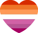 o12lesbianheartredo Discord Emoji