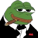 Pepe Cigar pepecigar Discord Emoji