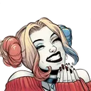 HarleyQuinnHappy Discord Emoji