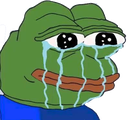 PepeCrySmile Discord emoji