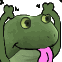 frogtongueout Discord Emoji