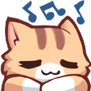 Cat Sleep cat_sleep Discord Emoji