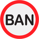 GMS_BAN Discord sticker from Galactic Moth Studios
