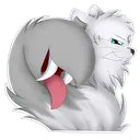 CometSmugTailMaw Discord Emoji