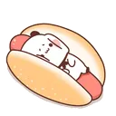 Panda Hotdog Discord Emoji