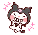 KuromiLaugh Discord Emoji