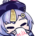 qiqi_drinking Discord emoji