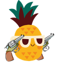 pineapple_guns Discord emoji