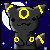 PokemonUmbreonLick Discord emoji