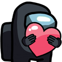 crewmateheart Discord emoji
