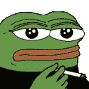 Pepe Smoking Discord Emoji
